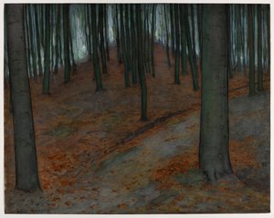 Bois avec hêtres, c.1899 - Piet Mondrian